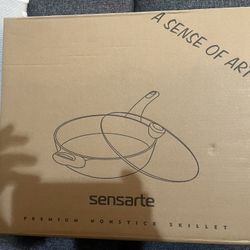 Sensarte Premium Nonstick Skillet New Unopen   Asking 30$ 