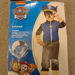 2T Chase Halloween Costume 
