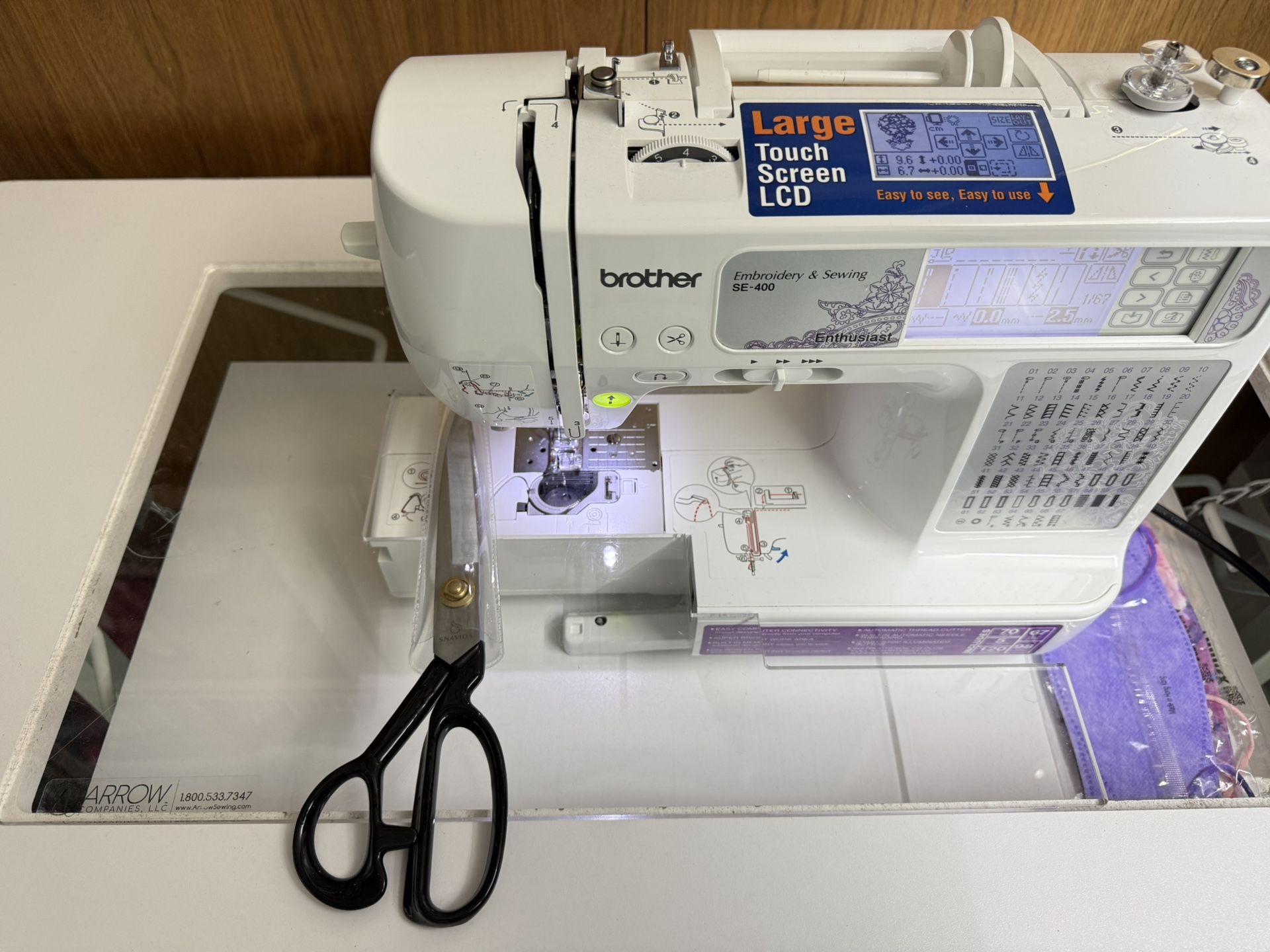 Embroidery sewing machine
