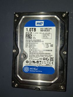 BLUE WD 1T hard drive