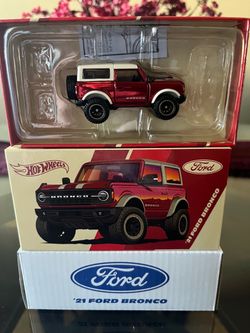Hot Wheels '21 Ford Bronco Die-Cast Car
