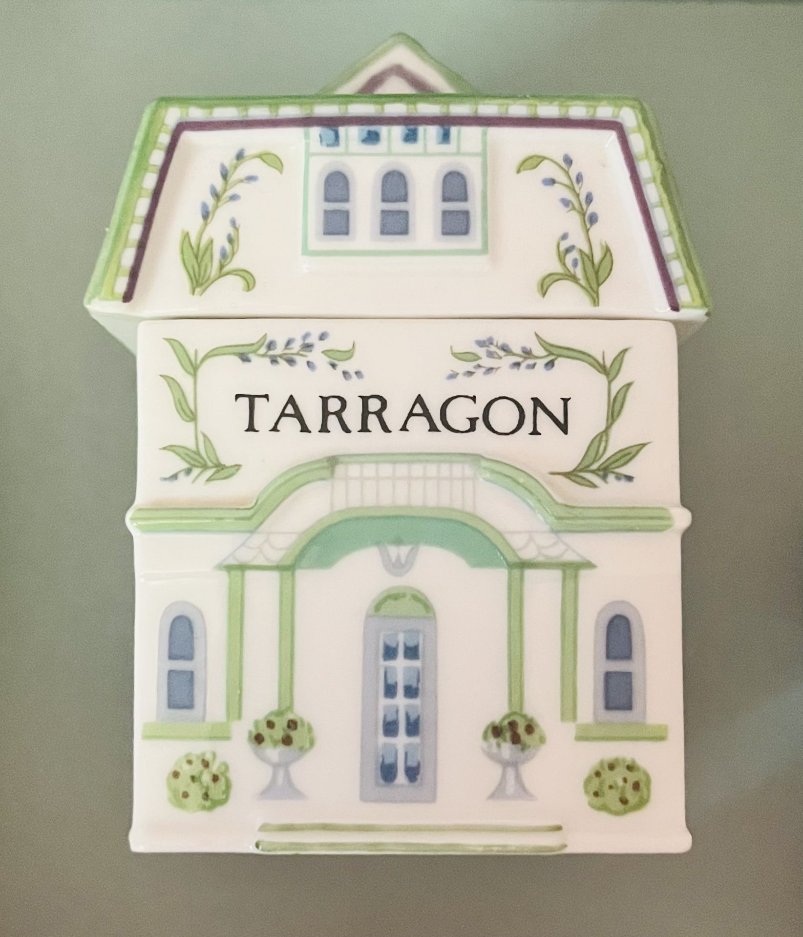Lenox Spice Jar Tarragon 1989