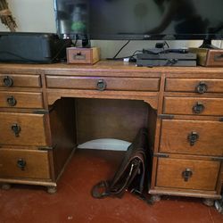 Vintage Wooden Desk