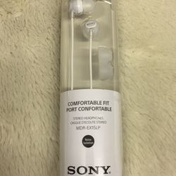 SONY Sony Fashionable In-Ear Headphones-white