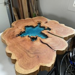 Live Edge Epoxy Coffee Table