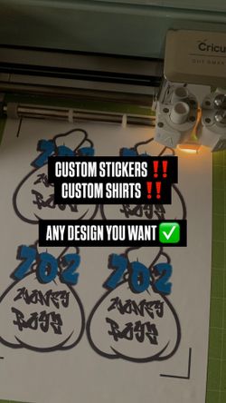 CUSTOM SHIRTS / CUSTOM STICKERS
