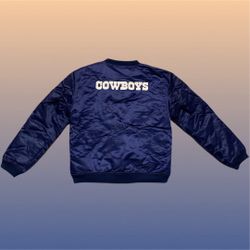 Dallas Cowboys Jacket Size Large Vintage
