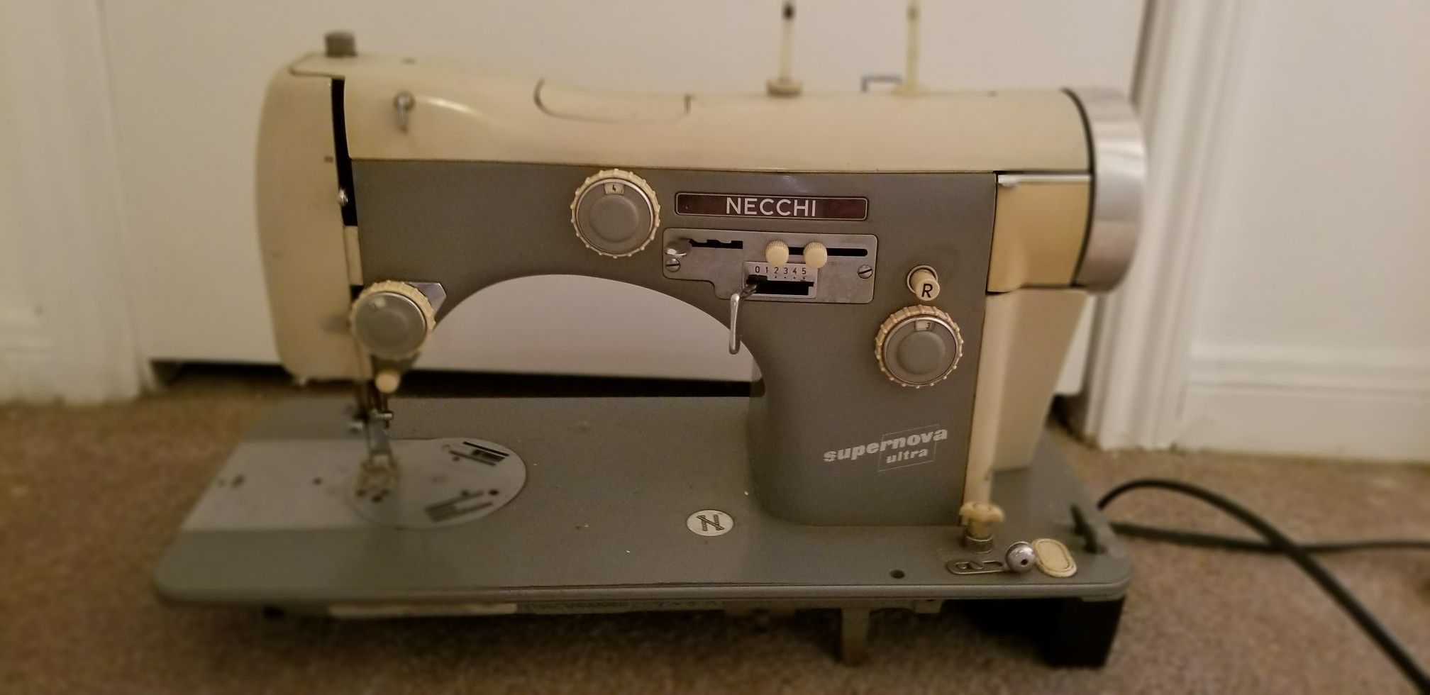 1960's Necchi supernova ultra sewing machine for Sale in