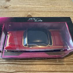 Jada 1/24 Pink Slips Red & Gold 1957 Chevrolet Bel Air Very Hard To Find!!!
