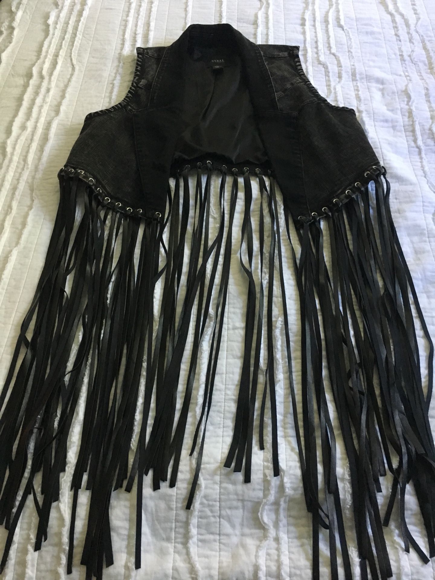 Guess LA Fringe Vest