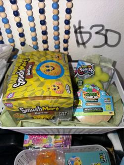 Viral Squishy gift baskets