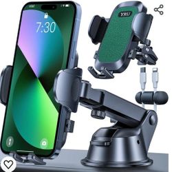 Car Cell Phone Holder Mount, With Stron Suction