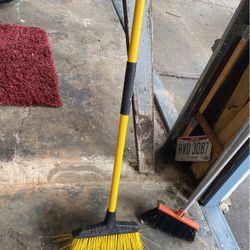 Cement broom