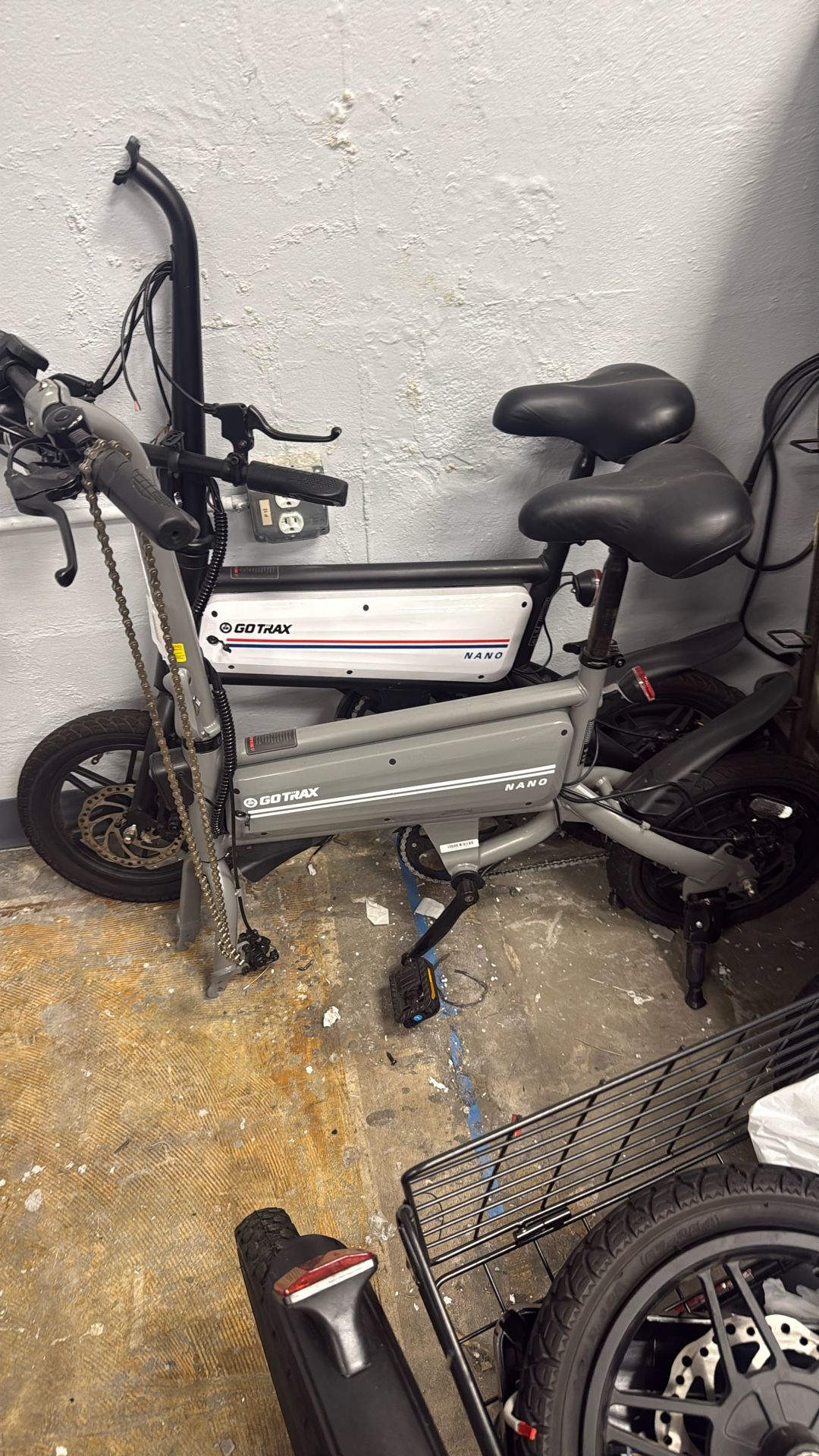 Three Scrap Go Tracks E Bikes