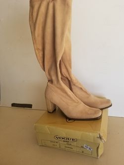 Brand New! "Vogue" Suede Knee Hi boots sz. 7