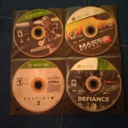 Xbox 360 And Xbox One Video Games