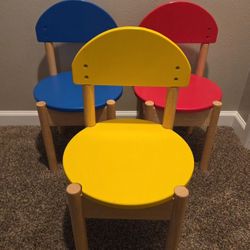 3 Kids LEGO Chairs