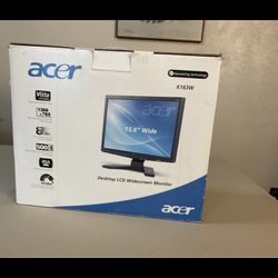 Acer X163WB Wide LCD Monitor - 15.6 Inch