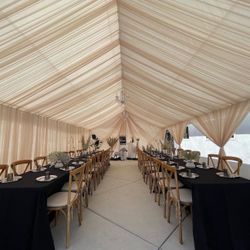 🎊Tables, Chairs, Tents With Drape & More🎊