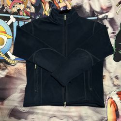 Nike Retro Therma-fit Navy Blue Zip Up Fleece Jacket XS (0-2)