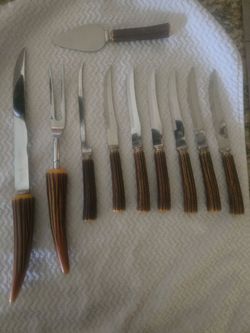 Parker & Sons Knife Set Vintage