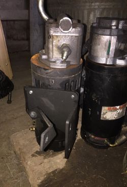 Fork lift pump electric motor