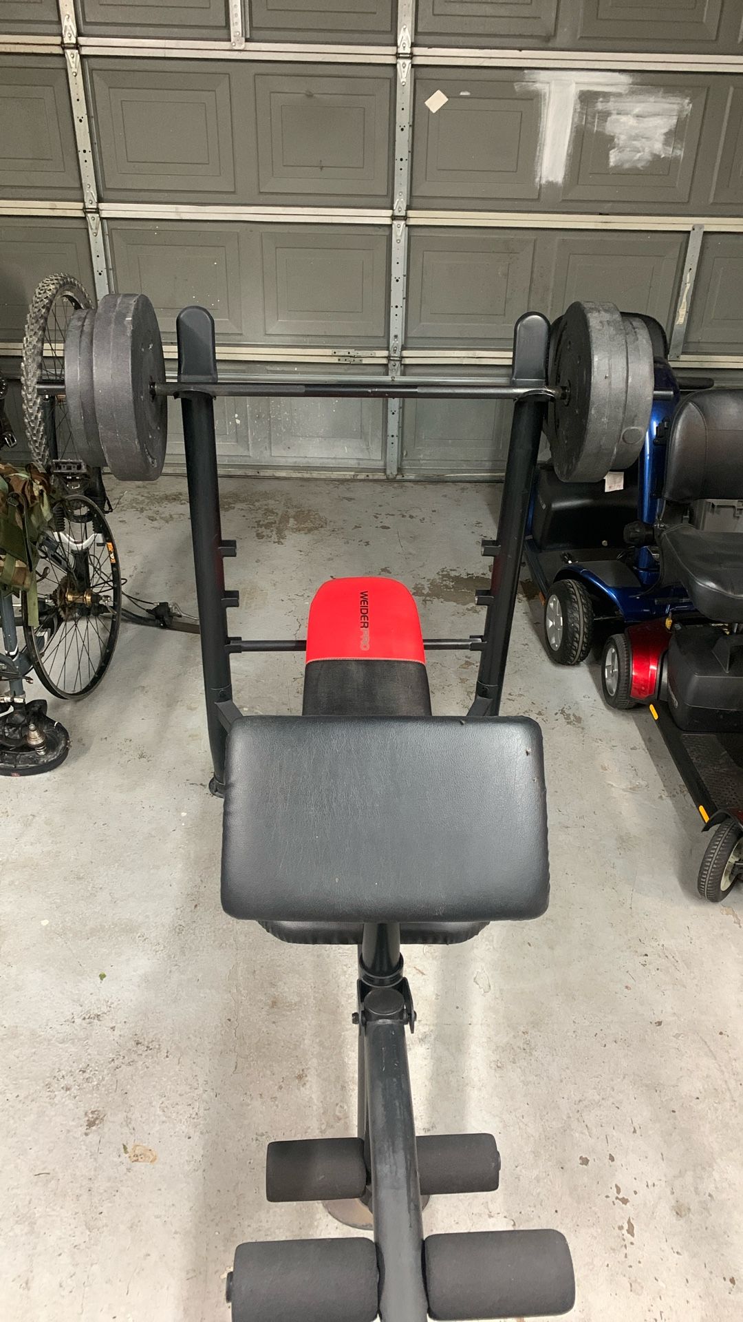 Weiderpro Weight Bench With Weights