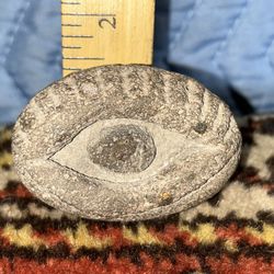 Carved Stone Eye Ball