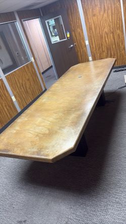 Conference table marble