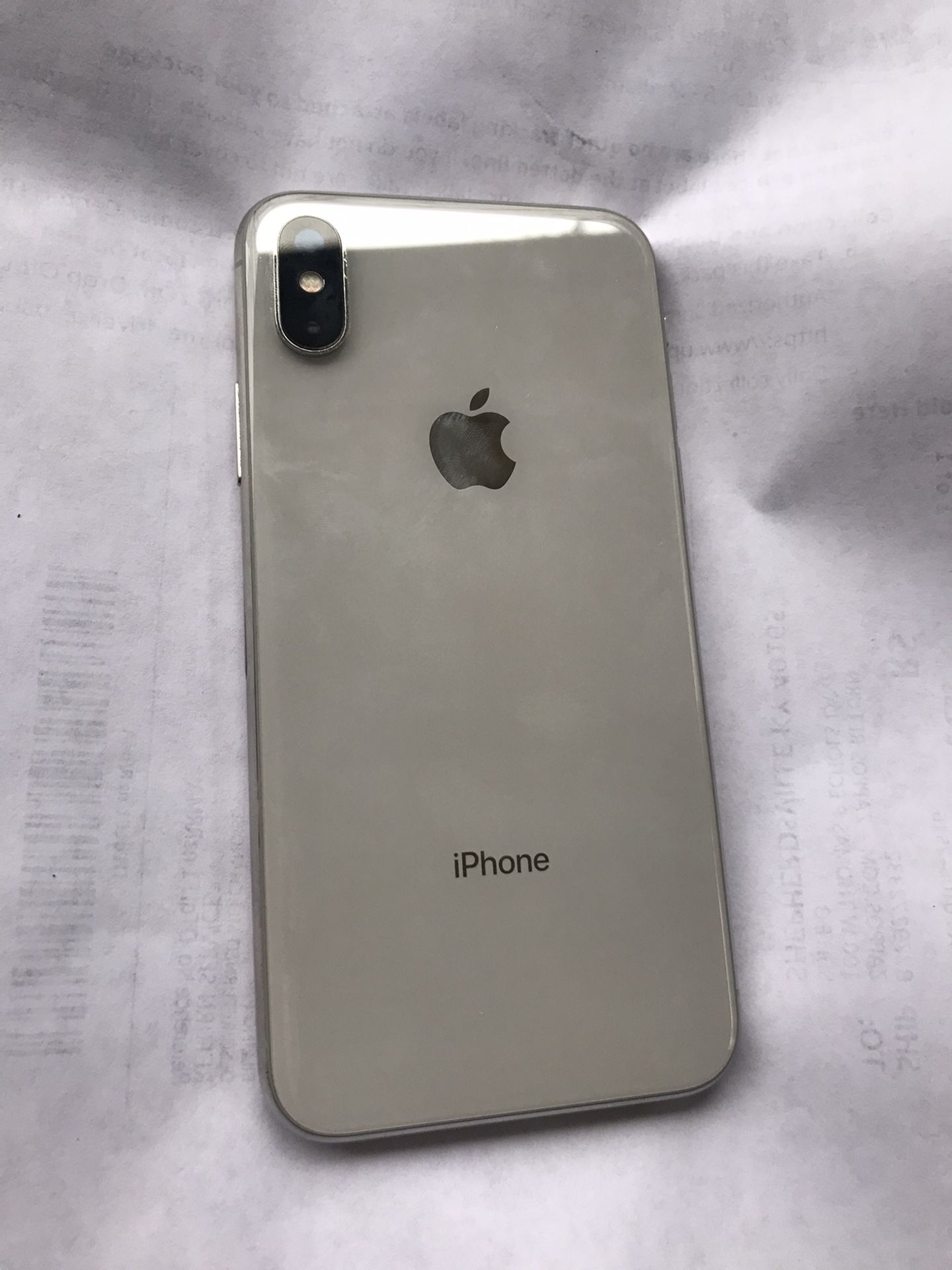 Apple iPhone X 256 gb unlocked