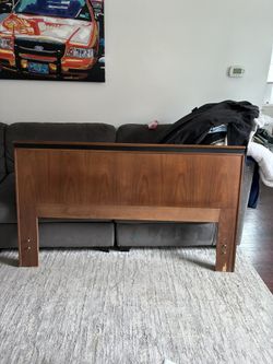 Mid Century Modern Twin Size Headboard