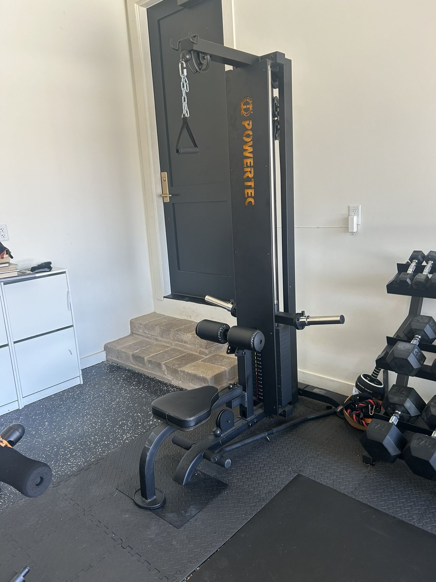 Powertec Multi-function Lat Machine