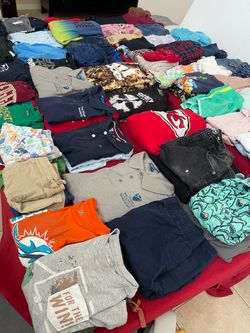 125 Pc Kids Clothing Lot – Mixed Sizes – Boys & Girls – Name Brands