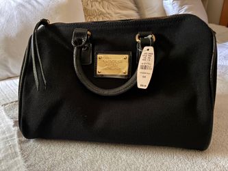 NWT vintage Victoria’s Secret canvas satchel/weekender travel bag