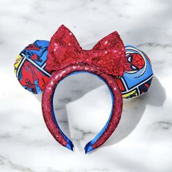 Spiderman Minnie Ears 