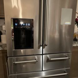 KITCHEN AID 25.8 cu. ft. French Door Refrigerator in Stainless Steel with Platinum Interior