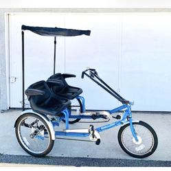 Worksman  Side By Side Dual Tricycle 