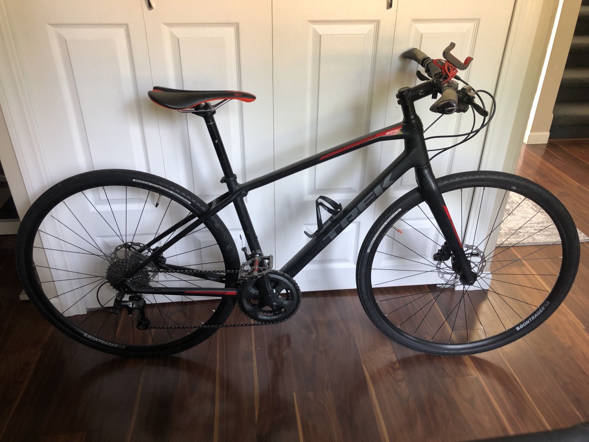 Full Carbon Fiber Trek FX S 5 150 Speed Full Component Shimano Tiagra