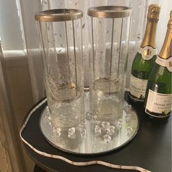 2 Beautiful Candle Holders