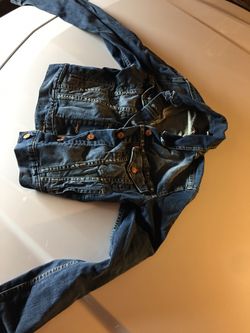 Barely Worn Kids Levi Jeans Jacket