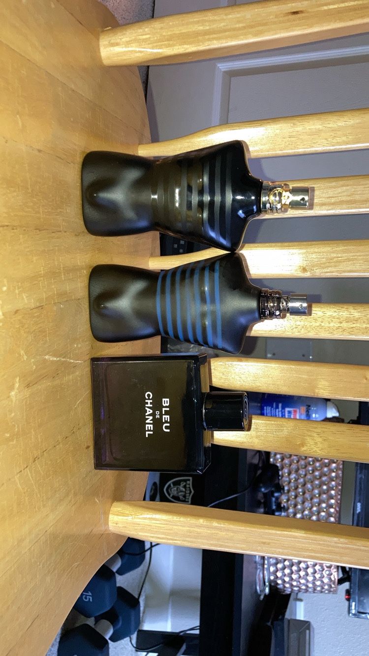 2 Jean Paul Gaultier And 1 Bleu Chanel