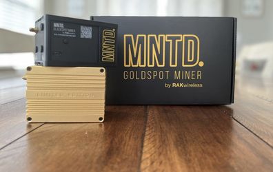 MNTD RAK Wireless Goldspot Helium Miner Hotspot US 915