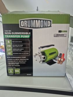 Drummond 12v transfer water pump