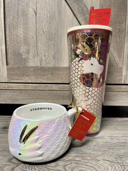 Starbucks Lunar Year of the Dragon 2024 Mug and Tumbler 