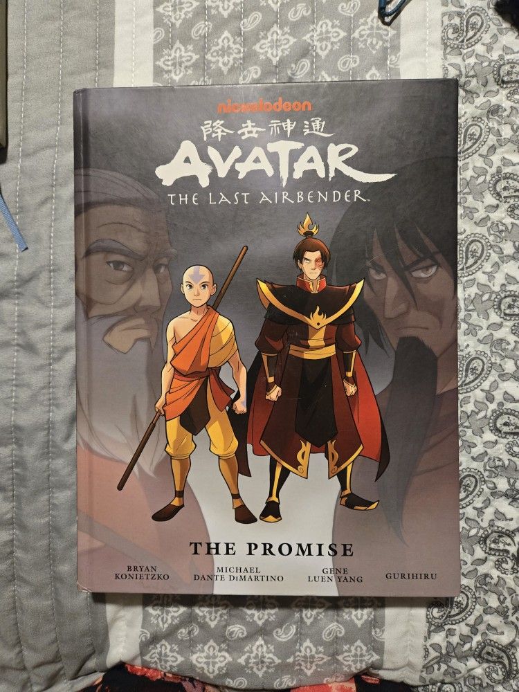 Avatar The Promise Hardcover Graphic Novel/Comic Book