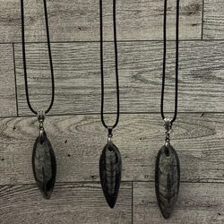 Orthoceras Fossil Necklace 