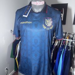NWT Marathon MENS Large Authentic Ecuador National Team Soccer Jersey 2025-26