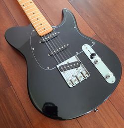 Peavey Generation EXP, Triple Single-Coil HSS Telecaster Guitar In Sleek Gloss Black