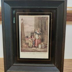 ANTIQUE WHEATLEY ETCHING
