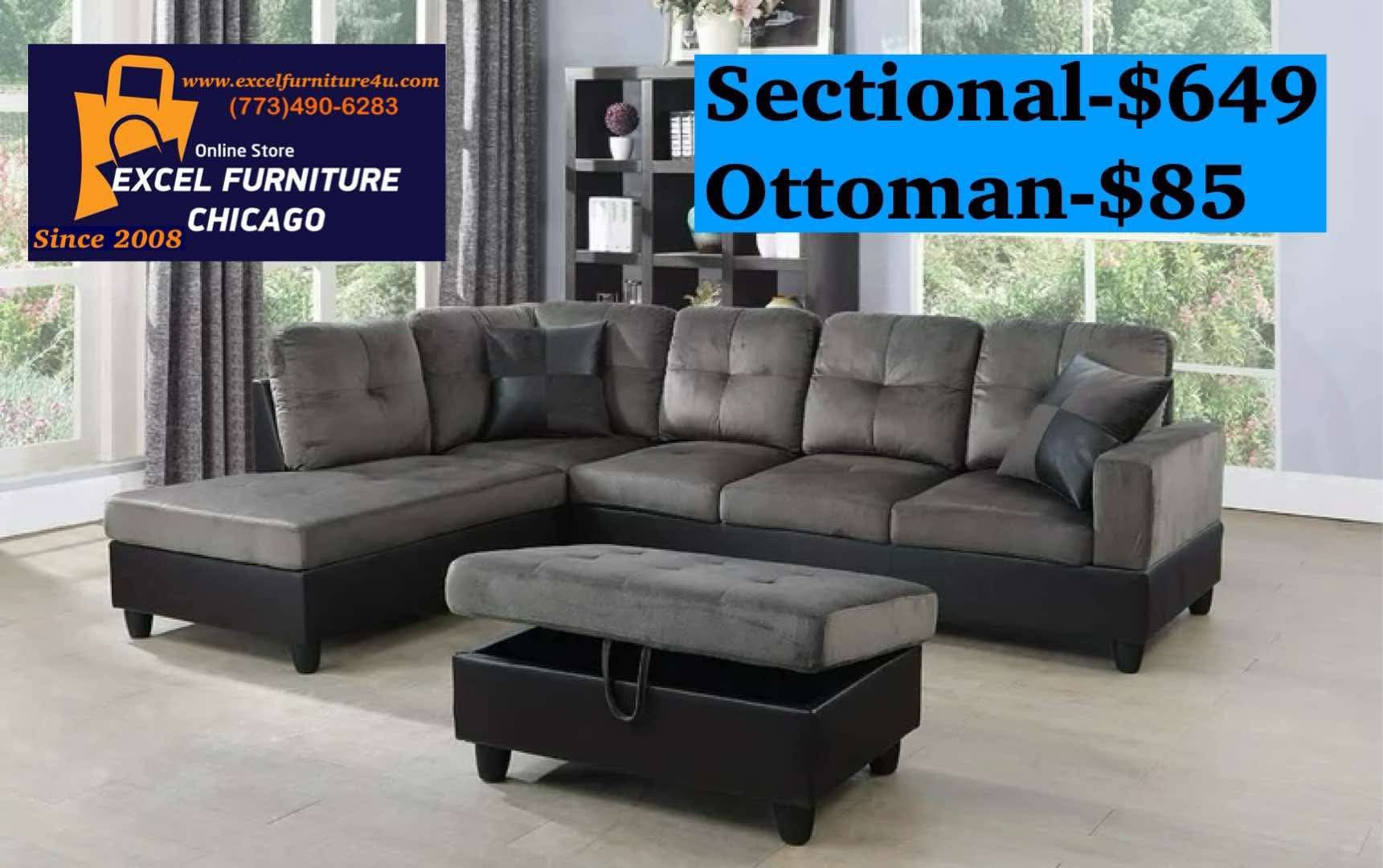 💫FREE DELIVERY💫Brand New Sectional Sofa Couch